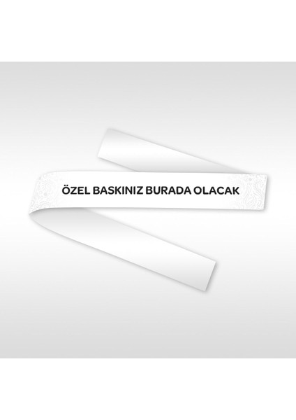 Özel Baskılı Klozet Hijyen Bandı 5000 Adet 2 Renk