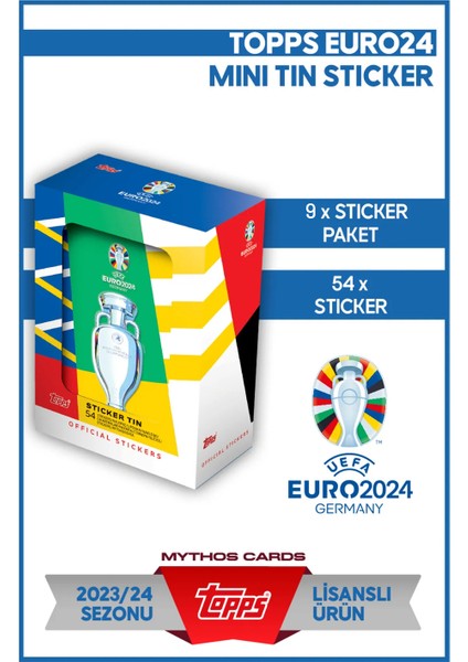 Euro 2024 / Mini Tin - Sticker