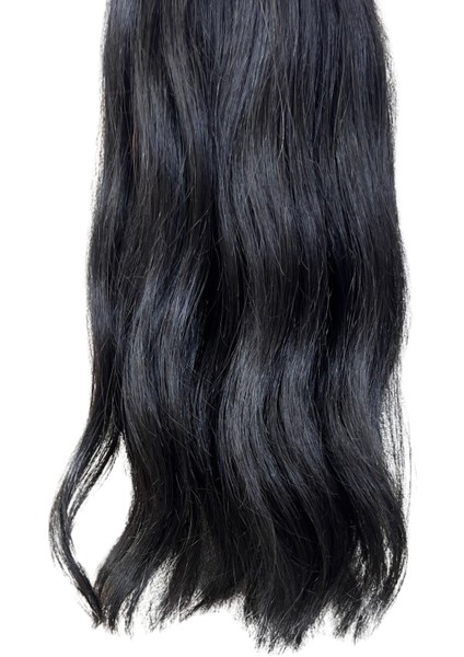 Halit Can HairKing Halit Can Hairking 55cm Doğal Renk (Koyu Kestane),  100adet, 50gr ,Mikro Kaynak [100% Gerçek Insan Saçı]