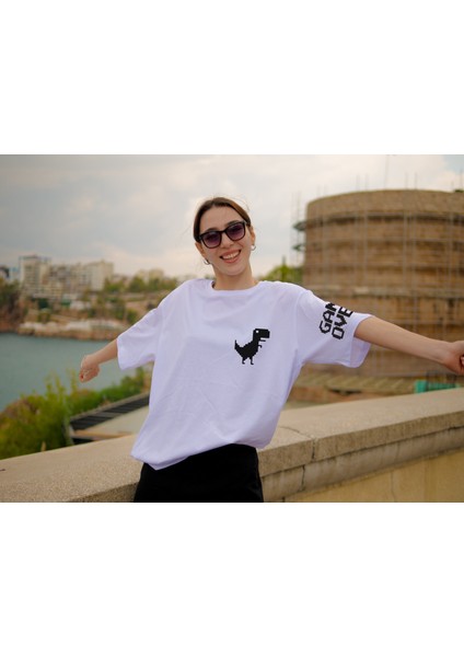 Game Over Dinazor Oversize Tshirt