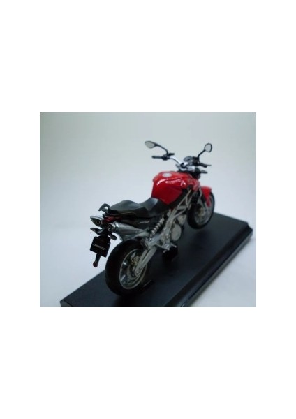 Aprilia Shiver 750 Kırmızı, Welly Motosiklet Modeli 1:18