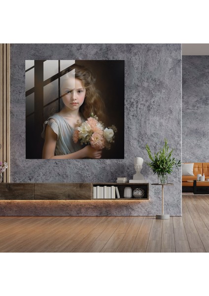 Pastel Masumiyet Cam Baskı - Pastel, Büyüleyici Dokunuş, Masumiyet Duygusu, Cam Baskı, 50X50 fiyatları