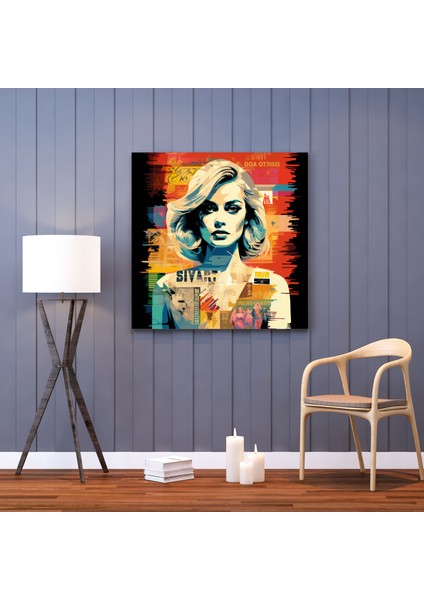 Pulp Fiction Duvar Sanatı - Soyut Polisiye Romanlar Montaj - Pulp Fiction, Duvar Sanatı, Duvar Dekorasyonu, Kalın Tipografi, 30X30 fiyatları