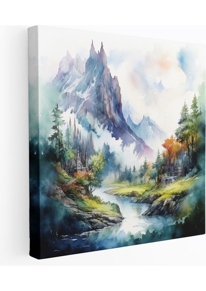 Yüzüklerin Efendisi Duvar Tablosu - Yüzüklerin Efendisi, Ev Dekorasyonu, Güzellik, Huzur, 30X30