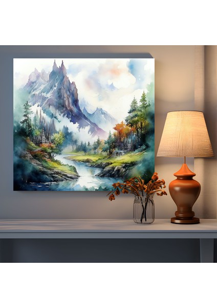 Yüzüklerin Efendisi Duvar Tablosu - Yüzüklerin Efendisi, Ev Dekorasyonu, Güzellik, Huzur, 30X30