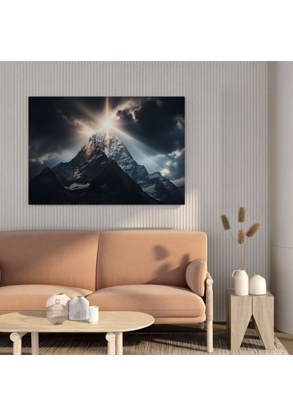 Cennet Dağı Kanvas Tablo - Manevi, Kanvas Tablo, Görkemli Dağ Zirvesi, Kanvas Tablo, 30X30 fiyatları