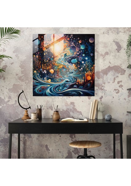 Spiritüel Ruh Cam Baskı - Spiritüel, Cam Sanatı, Spiritüel Ruh, Cam Baskı, 30X30 modelleri