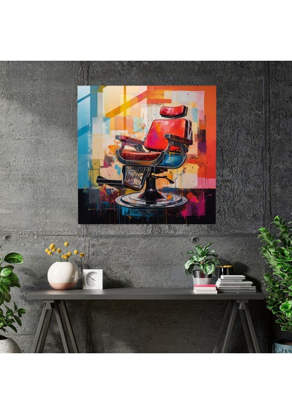 Berber Soyut Cam Baskı - Berber, Cam Sanatı, Cam Baskı, Soyut Resim, 30X30 fiyatları