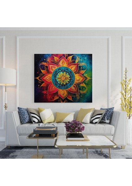 Bohem Harmony Kanvas Tablo - Bohem, Kanvas Tablo, Kanvas Tablo, Armoni, 30X30