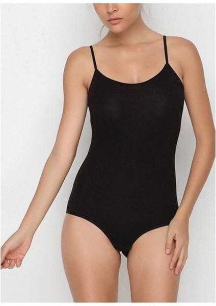Kadın Ip Askı Çıtçıtlı Body Zıbın Yeni Sezon