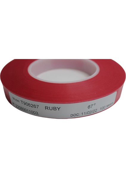 T906267 Ruby Ekleme Bandı 100 Metre Aşındırıcı Bant Derz Filmi