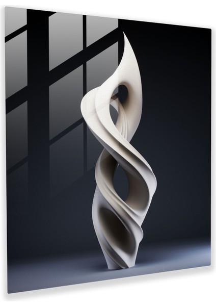 Ruhun Akışı Cam Baskı - Spiritüel, Ruhun Akışı, Cam Sanatı, Duvar Dekorasyonu, 30X30