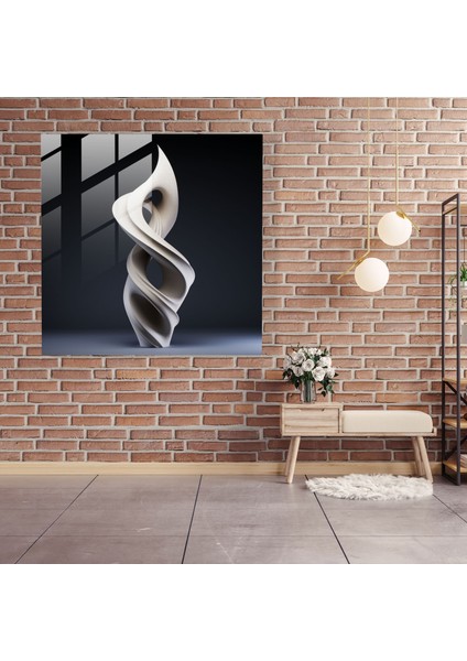 Ruhun Akışı Cam Baskı - Spiritüel, Ruhun Akışı, Cam Sanatı, Duvar Dekorasyonu, 30X30 fiyatları