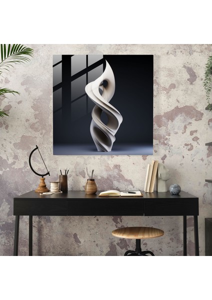 Ruhun Akışı Cam Baskı - Spiritüel, Ruhun Akışı, Cam Sanatı, Duvar Dekorasyonu, 30X30 modelleri