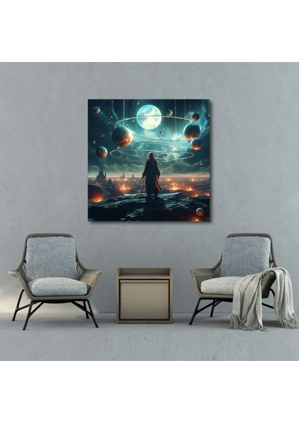 Yıldız Savaşları Duvar Tablosu - Gerçeküstü Jedi Kanvas Tablo - Yıldız Savaşları, Kanvas Tablo, Kanvas Tablo, Duvar Sanatı, 30X30 fiyatları