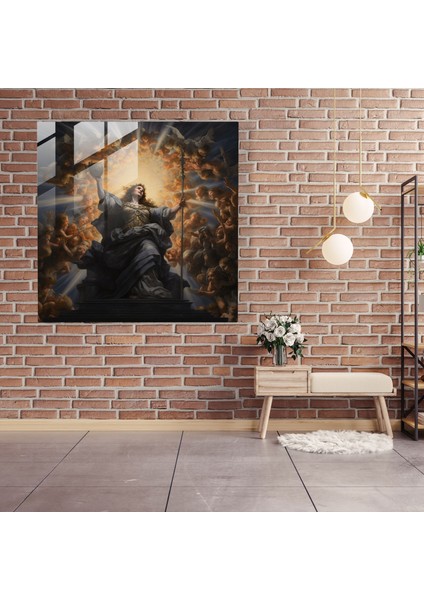 Görkemli Cam Sanatsal Baskı, 30X30 fiyatları