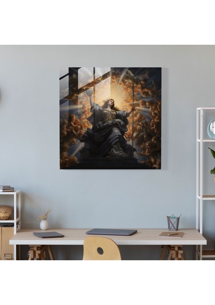 Görkemli Cam Sanatsal Baskı, 30X30 modelleri