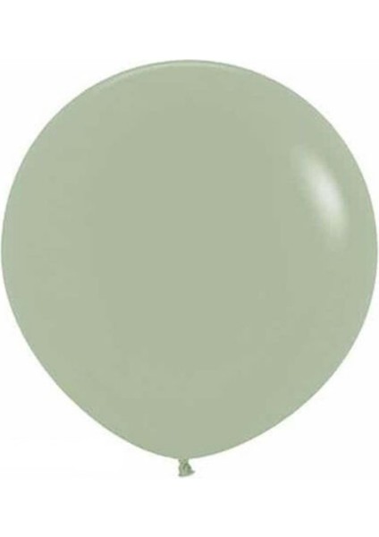 18 Inç Okaliptus Renk 45 Cm Jumbo Balon