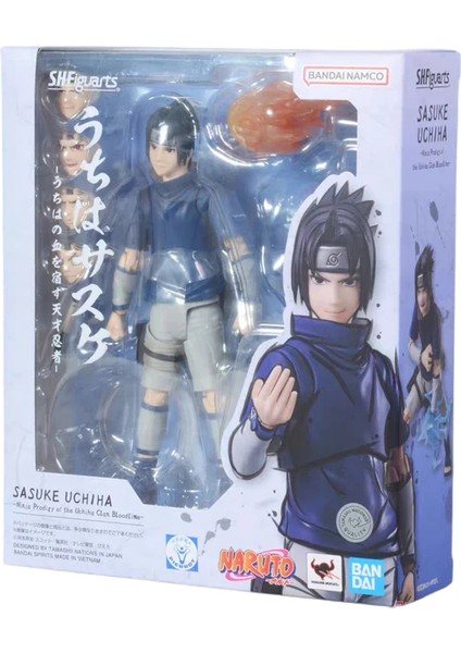 Bandaı Tamashıı Natıons - Naruto Shippuden - Sasuke Uchiha-, Bandai S.h.figuarts Action Figure Figür