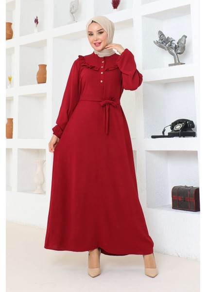 Elbise Bordo 202