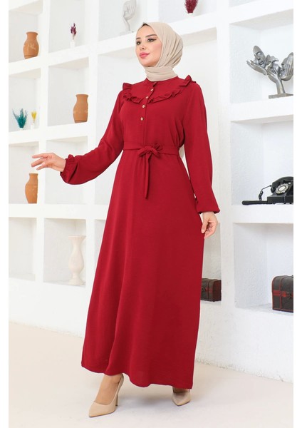 Elbise Bordo 202