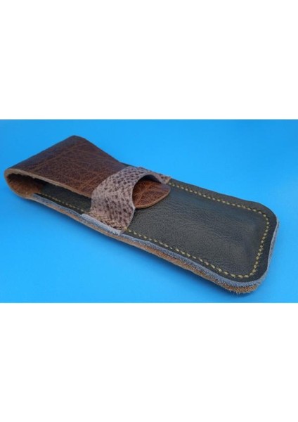 Hakiki Deri El Emeği Özel Kalemleriniz Için Kalemlik Kalem Kutu 27 cm 6 cm 21T5 fırsatları