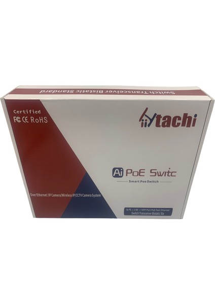 HT1621FNG 16+2+1 2up 1gigabit 260W Poe Switch fiyatları