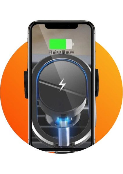 Agsafe Özellikli Manyetik 15 Watt Iphone 12/13/14/15 Pro Uyumlu Araç Içi Hızlı Telefon Şarj Tutucu Alet