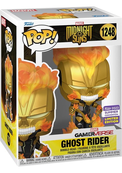 Pop! Marvel's Midnight Suns - Ghost Rider #1248 (2023 Summer Convention Exclusive) Figür