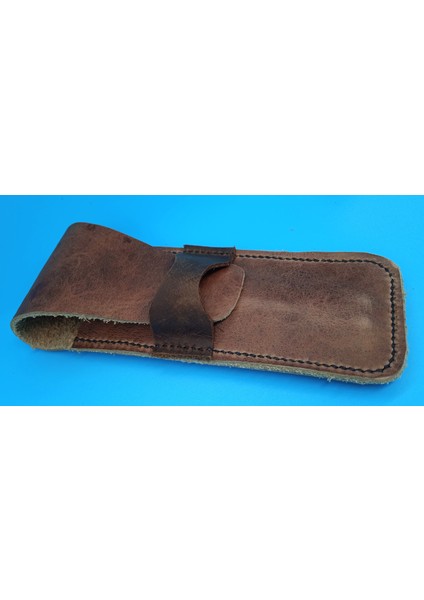 Hakiki Deri El Emeği Özel Kalemleriniz Için Kalemlik Kalem Kutu 27 cm 6 cm 21TB