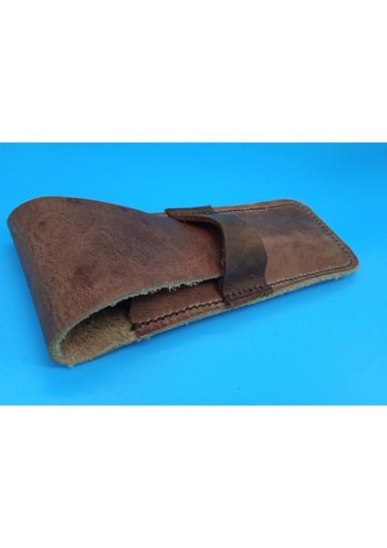 Hakiki Deri El Emeği Özel Kalemleriniz Için Kalemlik Kalem Kutu 27 cm 6 cm 21TB fırsatları
