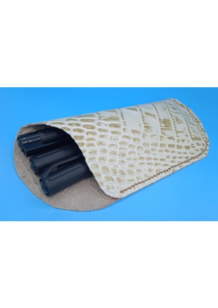 Hakiki Deri El Emeği Özel Kalemleriniz Için Kalem Kutu 17,5 cm 7 cm ( 3-4 Kalem Için ) 21TD fiyatları