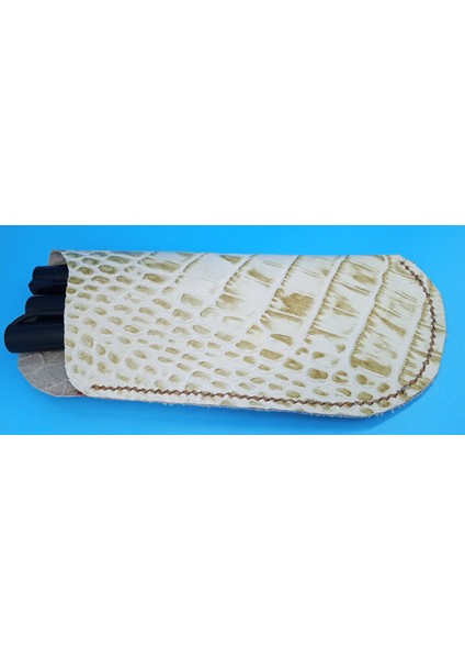 Hakiki Deri El Emeği Özel Kalemleriniz Için Kalem Kutu 17,5 cm 7 cm ( 3-4 Kalem Için ) 21TD modelleri