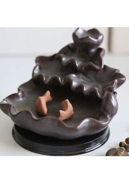 8cm Balıklı Geri Akış Şelale Tütsülük Silikon Kalıp K-1222 fiyatları