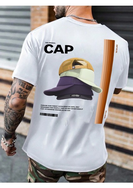 Oversize Baskılı Beyaz Renk Salaş T-Shirt %100 Pamuk modelleri
