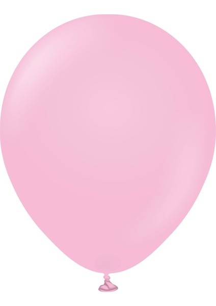 12 Inç Şeker Pembe 25 Li Pastel Dekorasyon Balonu