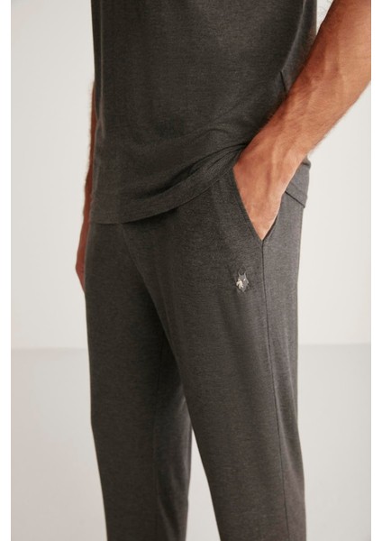 Yumuşak Dokulu Kısa Kol Erkek Pijama Takım FT409