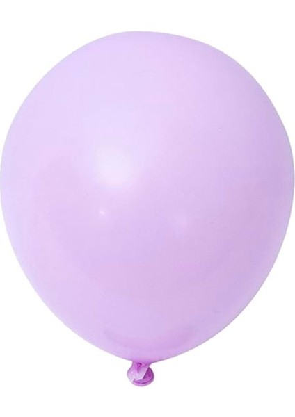18 Inç Makaron Lila Renk 45 Cm Jumbo Balon