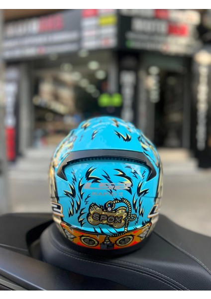 Rapid 2 Neo Mavi-Mor Full Face Motosiklet Kask fırsatları