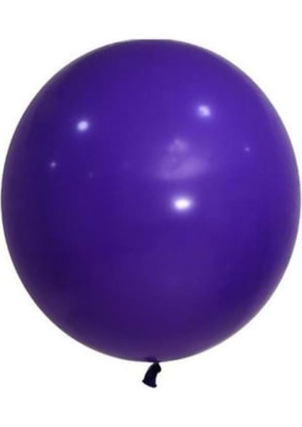 18 Inç Mor Renk 45 Cm Jumbo Balon