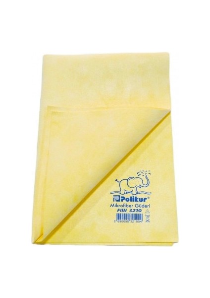 3210 Filli Mikrofiber Güderi Büyük Boy Süper Lüx Oto Kurulama Bezi 54X68 Cm (2 Adet)