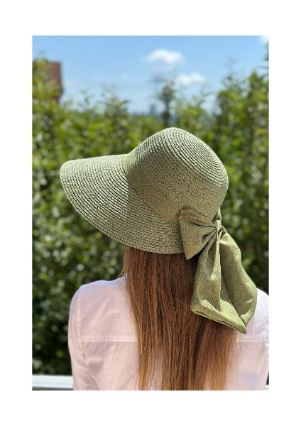 Hasır Fiyonklu Laura Şapka modelleri