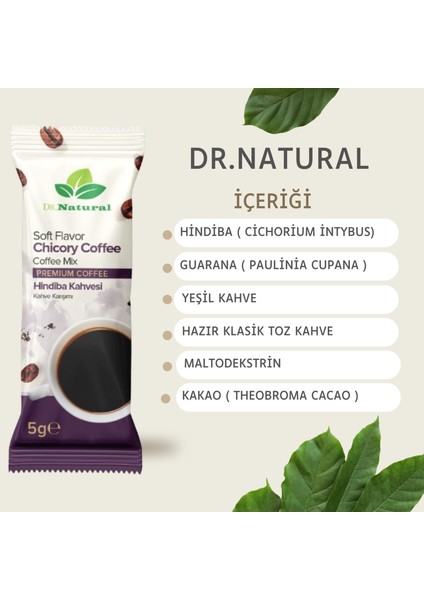 Dr. Natural Aserola Ekstresi Tozu 250 gr ve Hindiba Detox Kahvesi 30 Adet (2li Set)