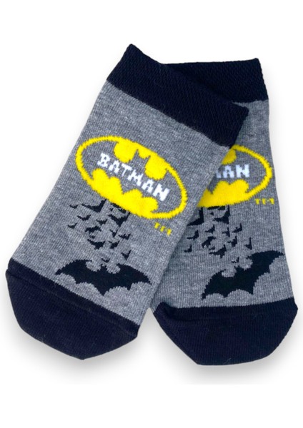 4 Farklı Model Seçeneği ile Disney Lisanslı Batman Patik Çorap indirimleri