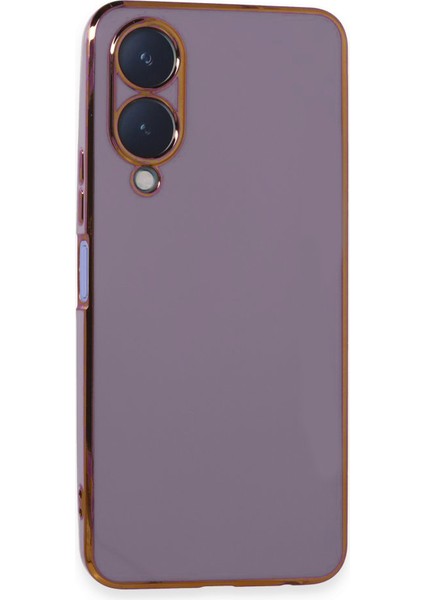 Vivo Y17S Kılıf Volet Luxury Seri Kamera Korumalı Silikon Kapak