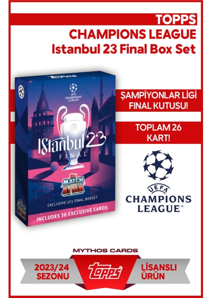 Ucl Final Boxset Istanbul