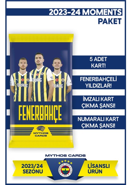 Mythos Cards Fenerbahçe Moments 2023-24 Sezonu