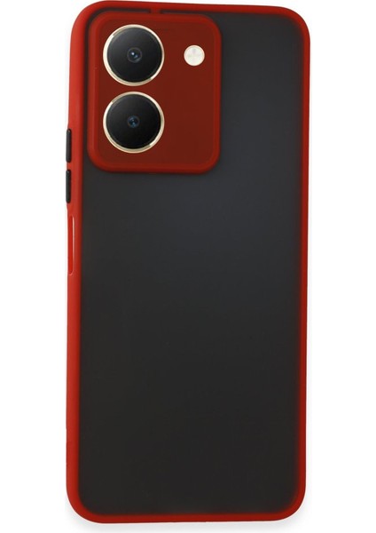 Vivo Y36 Kılıf Montrea Silikon Arka Kapak