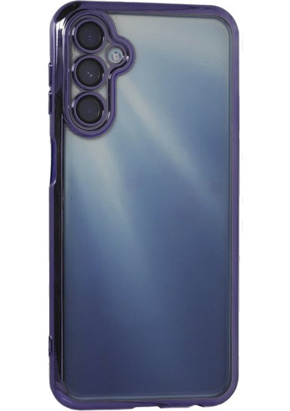 Samsung Galaxy A15 Kılıf Razer Lens Çerçeveli Silikon Kapak