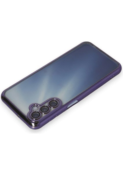 Samsung Galaxy A15 Kılıf Razer Lens Çerçeveli Silikon Kapak
